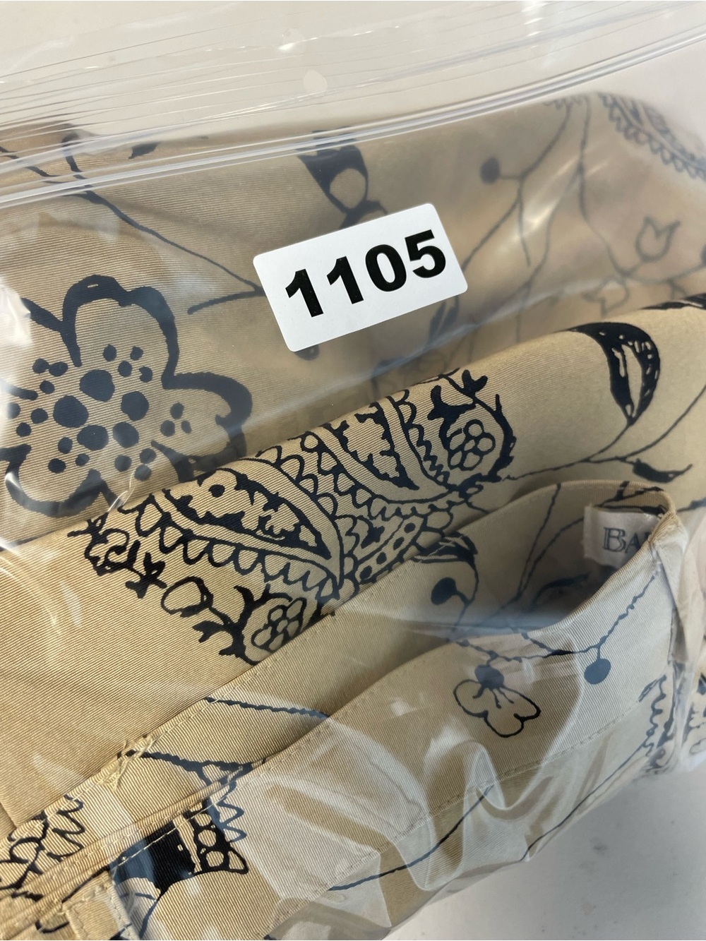 Vintage Barry Bricken Silk Blend Floral Paisley Pants Size 4 Boho Festival Chic - Picture 16 of 16